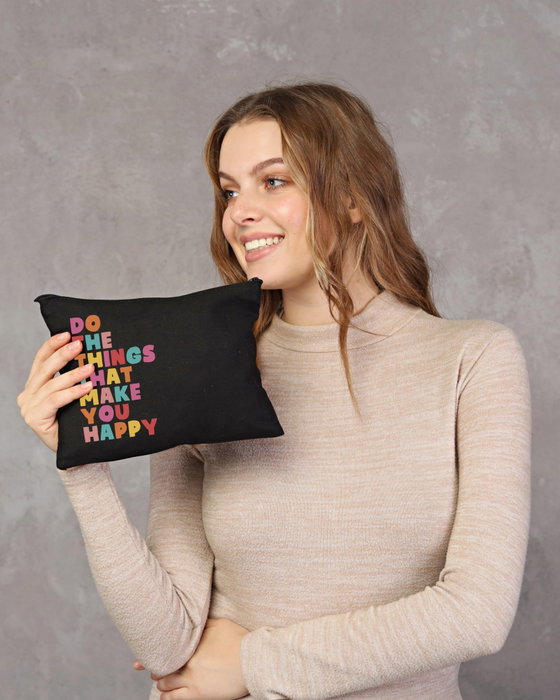 Zoozie Bags Neceser de Maquillaje Negro en Algodón Zoozie Bags Neceser de Maquillaje Negro en Algodón
